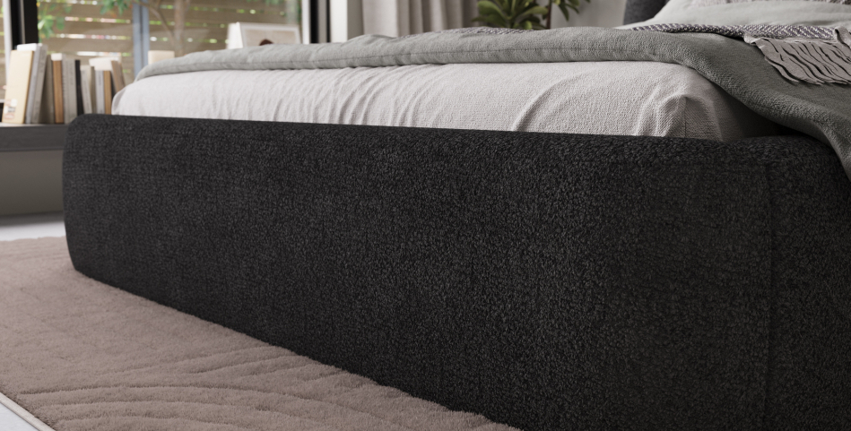 Tapedo Upholstered Bed With Container 140x200