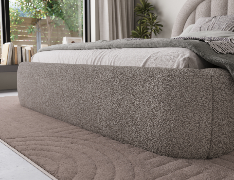 Tapedo Upholstered Bed With Container 160x200