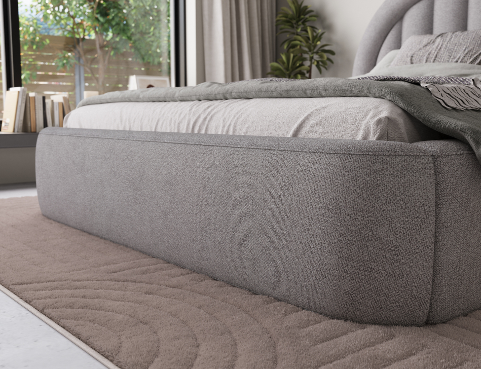 Tapedo Upholstered Bed With Container 180x200