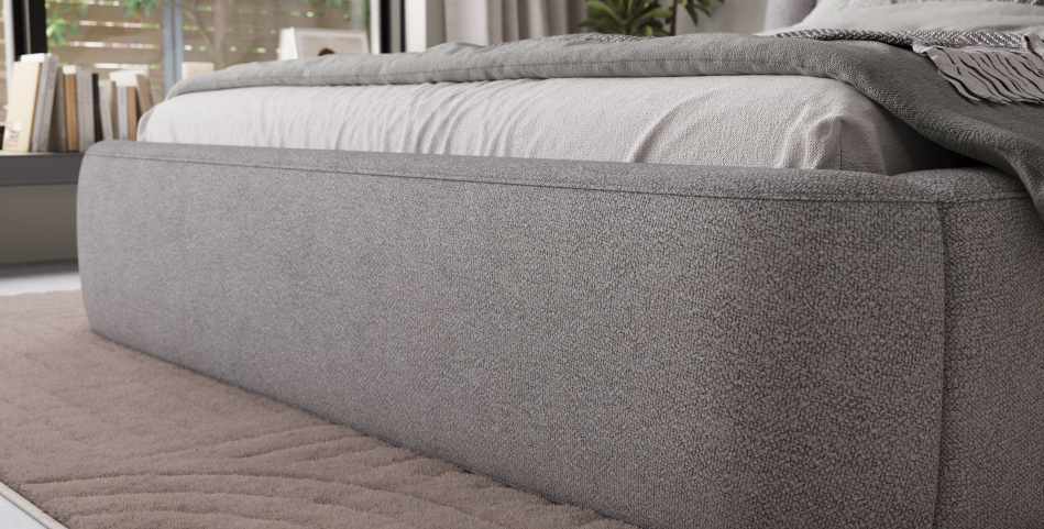 Tapedo Upholstered Bed With Container 180x200