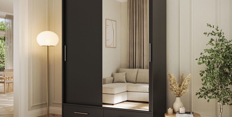Estantte II with a mirror, 60x150 cm