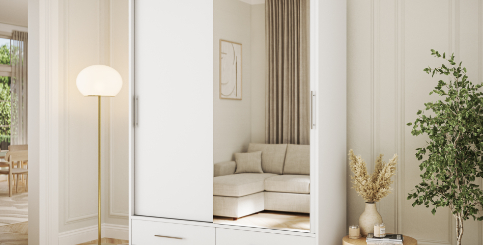 Estantte II with a mirror, 60x150 cm