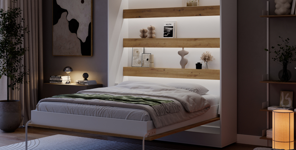 Devesto 160 Vertical Wall Bed