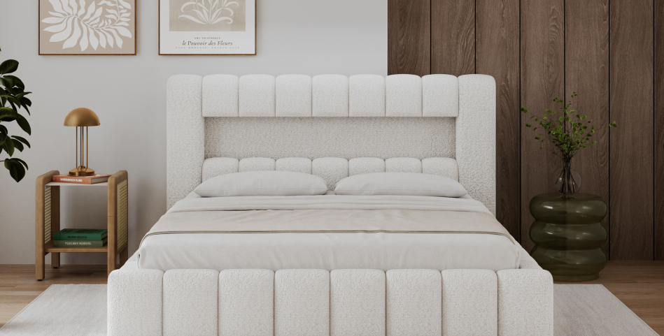 Lamica Upholstered Bed With Container 140x200