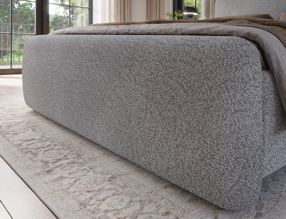 Ollival Upholstered Bed With Container 180x200