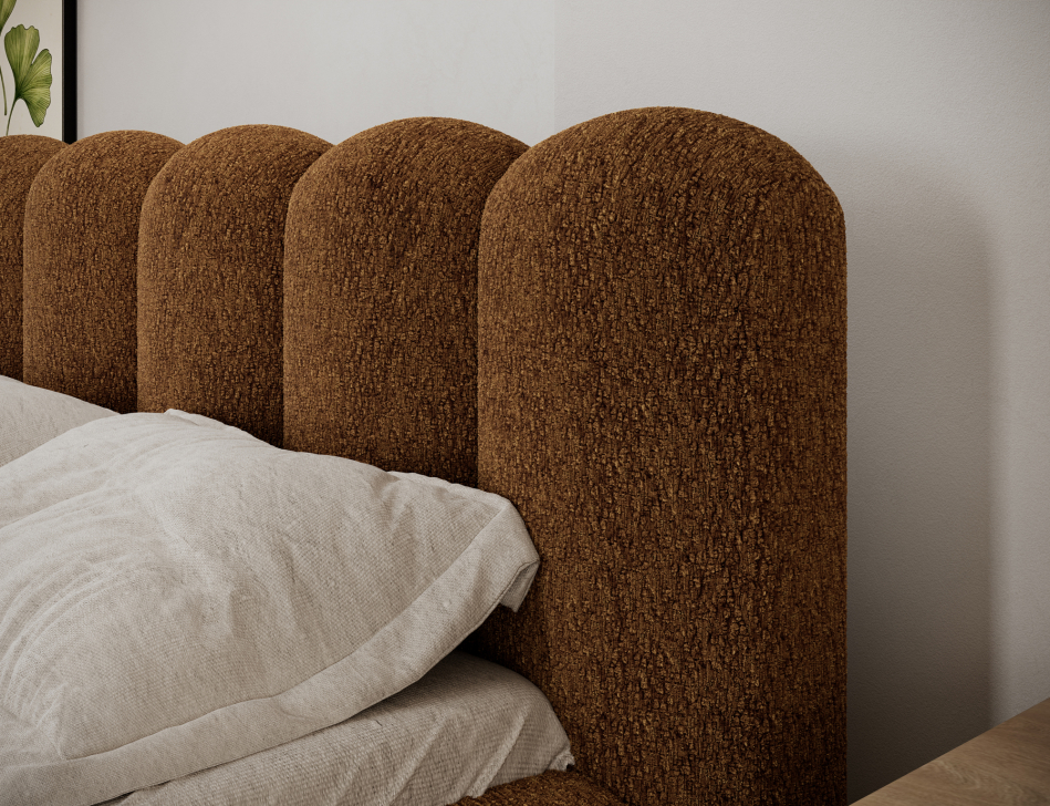 Oloroso Upholstered Bed With Container 180x200