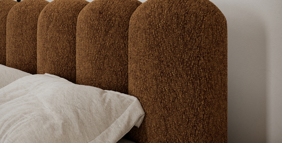 Oloroso Upholstered Bed With Container 180x200
