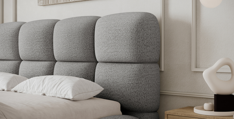 Giberio Upholstered Bed With Container 160x200