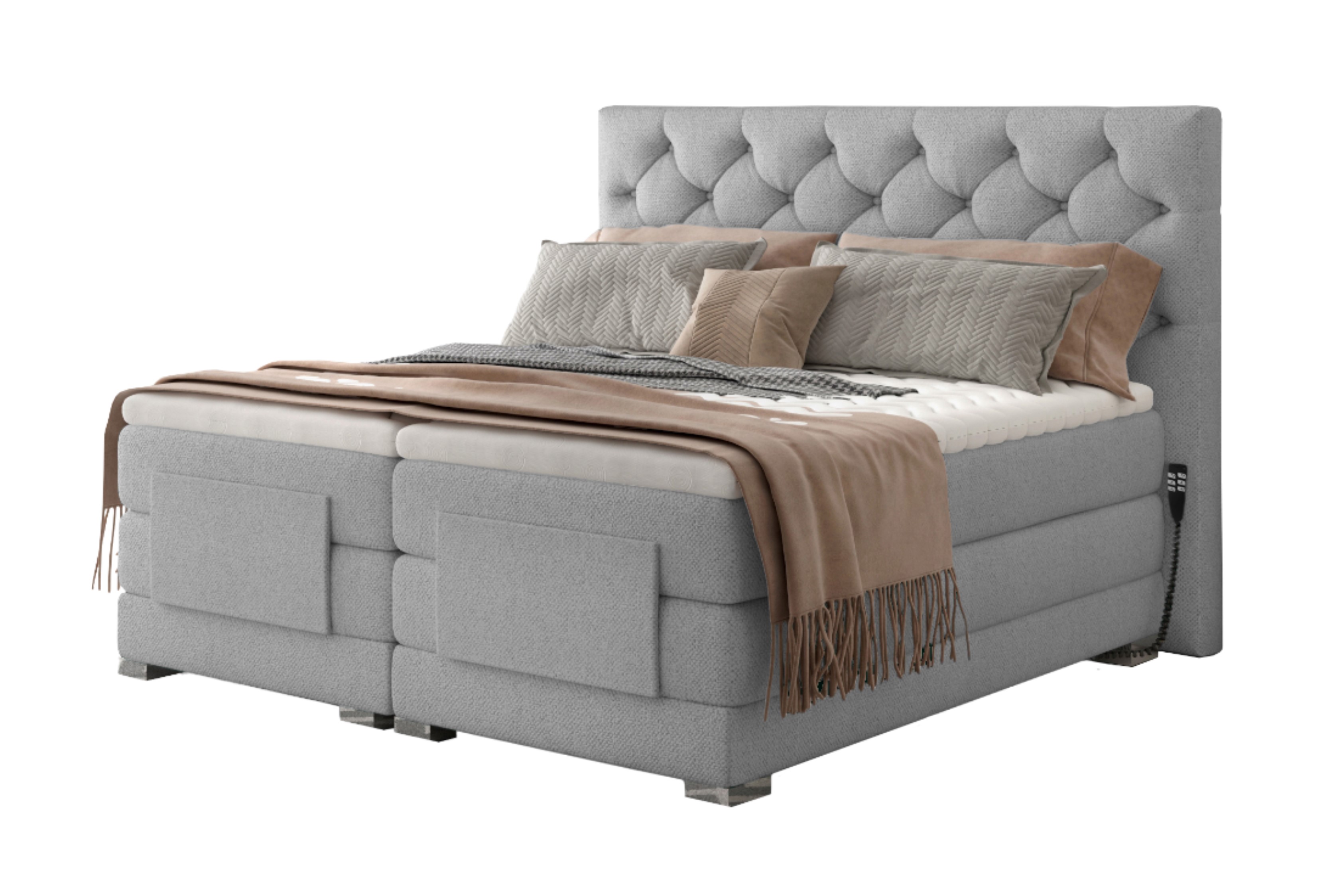 Continental Bed With Electric Adjustment Clover 180x200cm 