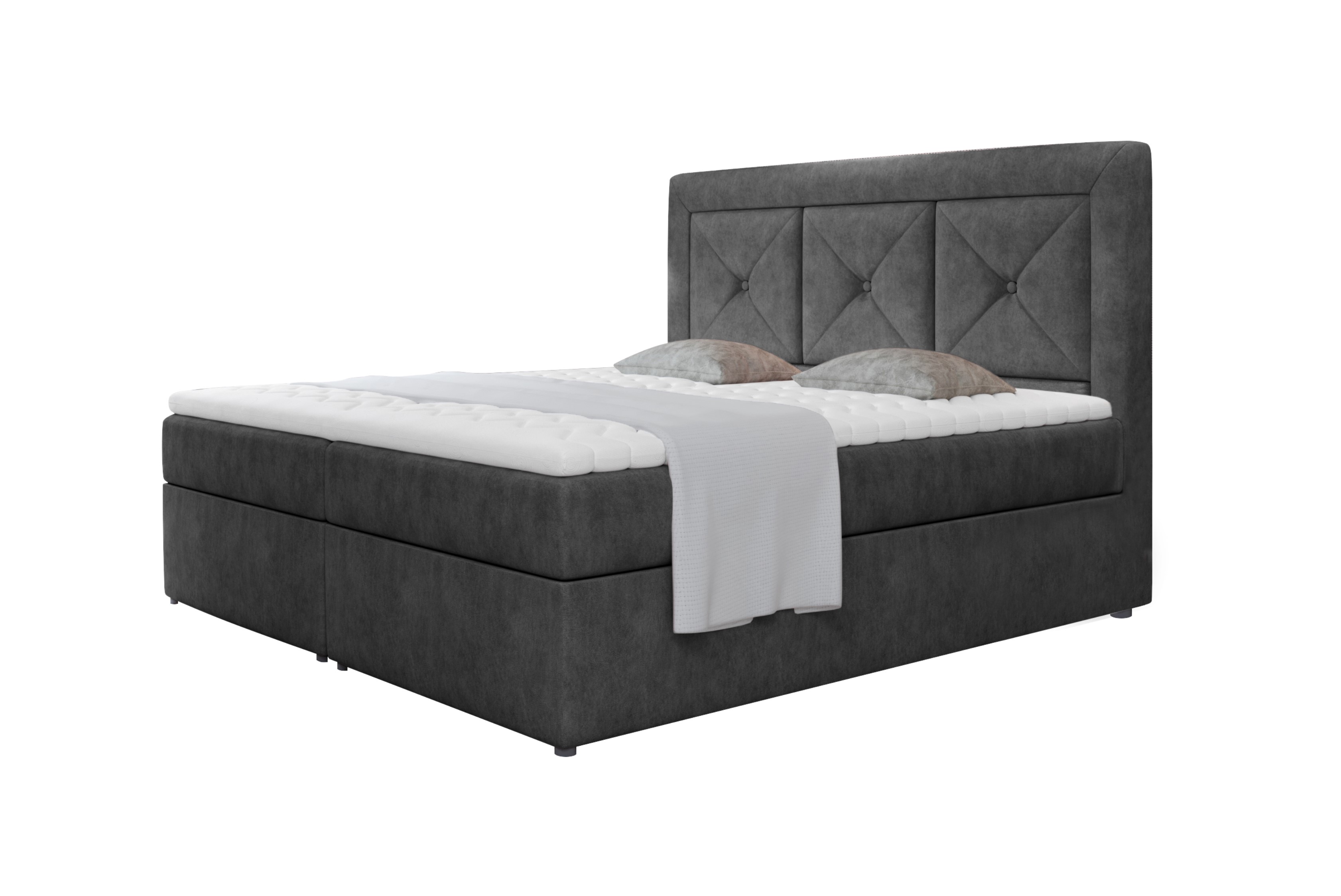 Idris Continental Bed With Container 160x200cm