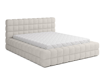 Dizzle Upholstered Bed With Container 140x200 cm