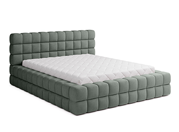 Dizzle Upholstered Bed With Container 180x200 cm