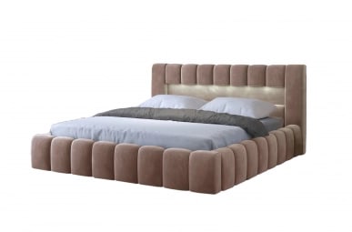 Lamica Upholstered Bed With Container 140x200