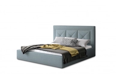 Cloe Upholstered Bed With Container 160x200