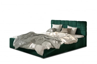 Grand Upholstered Bed With Container 200x200