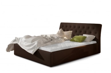 Milano Upholstered Bed With Container 200x200 cm