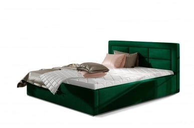 Rosano Upholstered Bed With Container 180x200 cm
