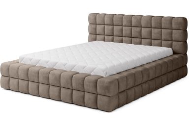 Dizzle Upholstered Bed With Container 140x200 cm