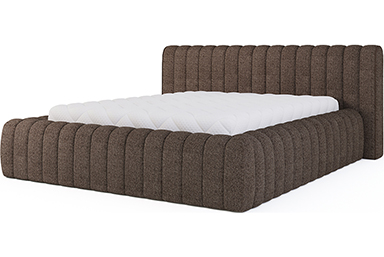 Carilla Upholstered Bed With Container 160x200