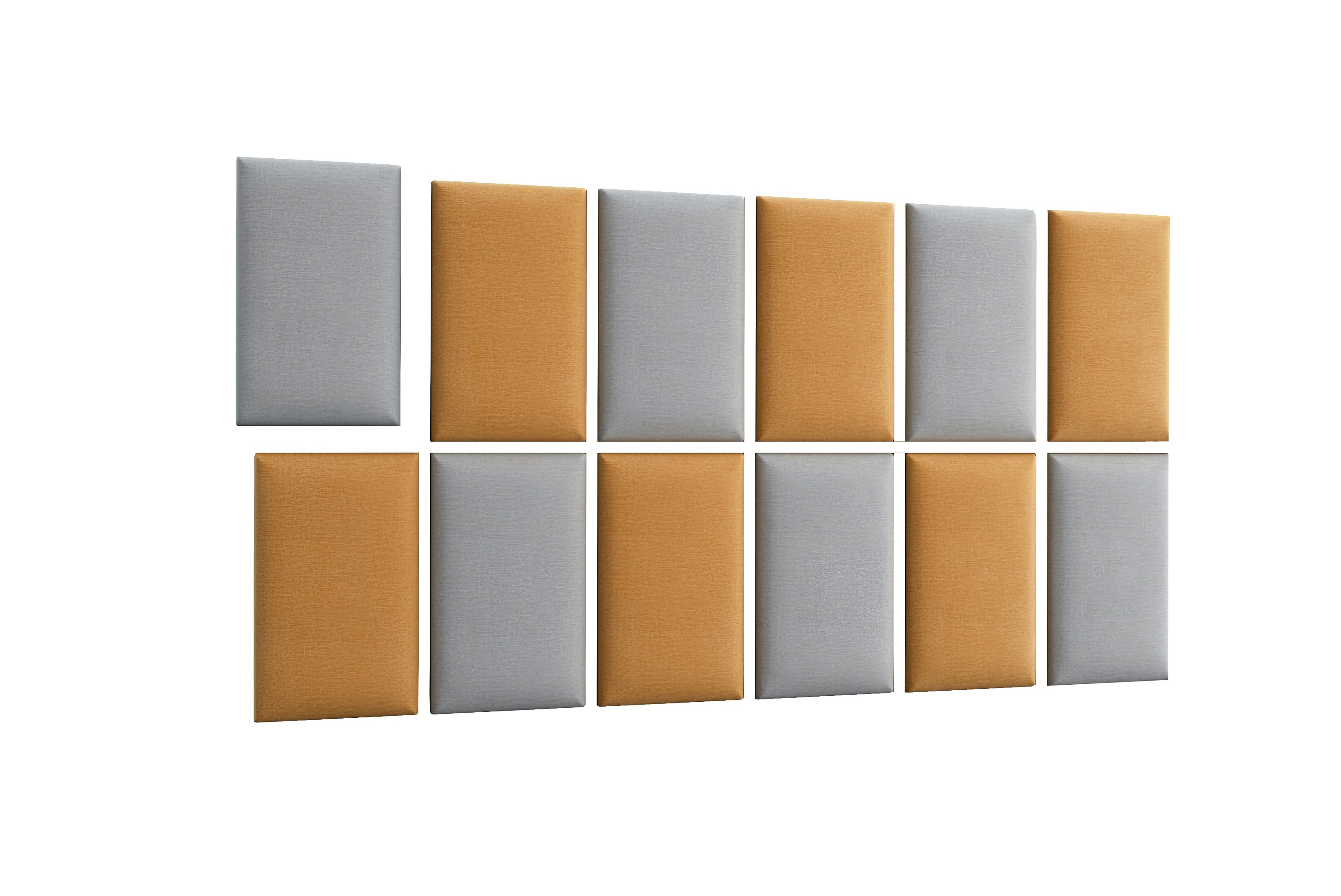 Quadratta 180x100cm Upholstered Panel Set