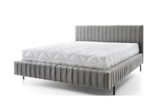 Plissa Upholstered Bed With Container 160x200 cm