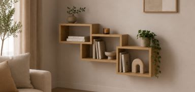 Wall shelves