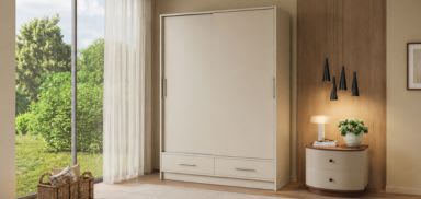 Wardrobes with sliding doors
