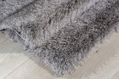 Blodwen Grey living room rug 120x180cm