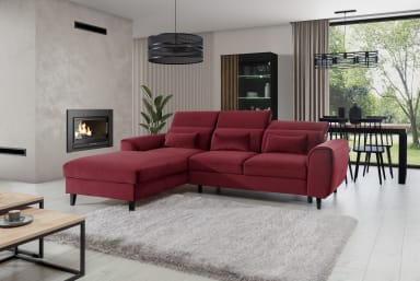 Blodwen Grey living room rug 160x220cm