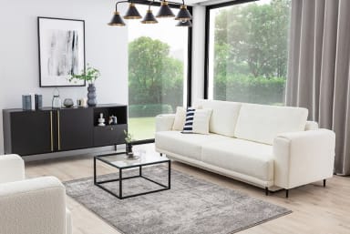 Codrila Grey living room rug 80x150cm