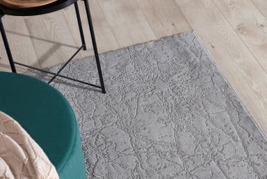 Siggi Grey living room modern rug 160x220cm