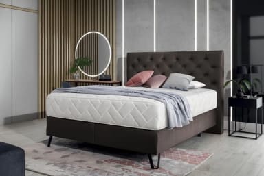 Continental Bed With A Higher Standard Cortina 160x200cm