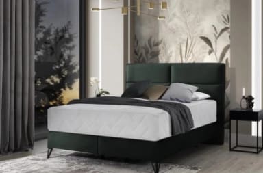 Continental bed with a higher standard Safiro 140x200cm