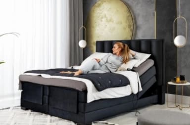 Continental Bed With Electric Adjustment Veros 140x200cm 