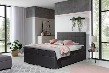 Alice Continental Bed With Container 140x200