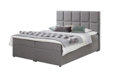 Glossy Continental Bed With Container 140x200cm