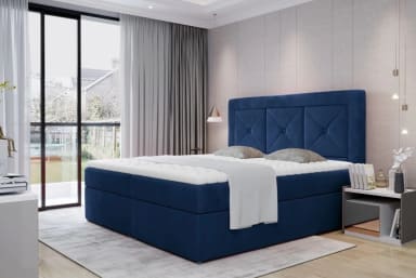 Idris Continental Bed With Container 160x200cm