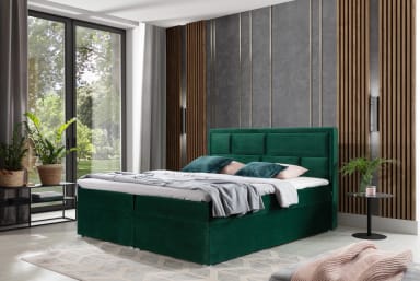 Meron Continental Bed With Container 160x200cm