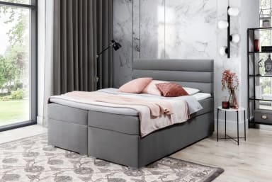 Softy Continental Bed With Container 160x200cm
