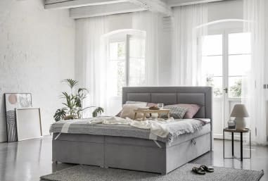 Vivre Continental Bed With Container 160x200cm
