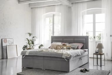 Vivre Continental Bed With Container 180x200cm