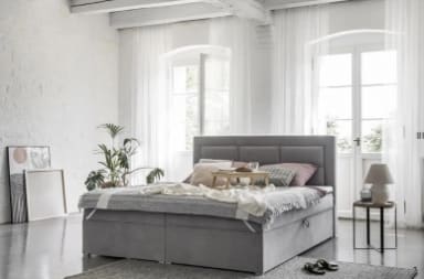 Vivre Continental Bed With Container 140x200cm