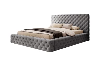 Princce Upholstered Bed With Container 160x200 cm