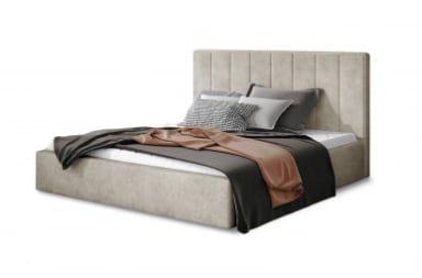 Audrey Upholstered Bed With Container 140x200