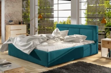 Belluno Upholstered Bed With Container 140x200
