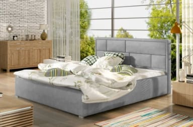 Latina Upholstered Bed With Container 140x200 cm