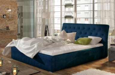 Milano Upholstered Bed With Container 140x200 cm