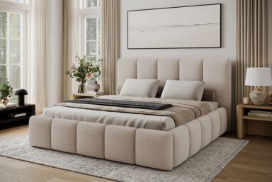 Edvige Upholstered Bed With Container 180x200