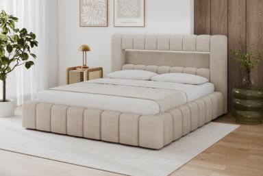 Lamica Upholstered Bed With Container 180x200