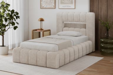 Lamica Upholstered Bed With Container 90x200